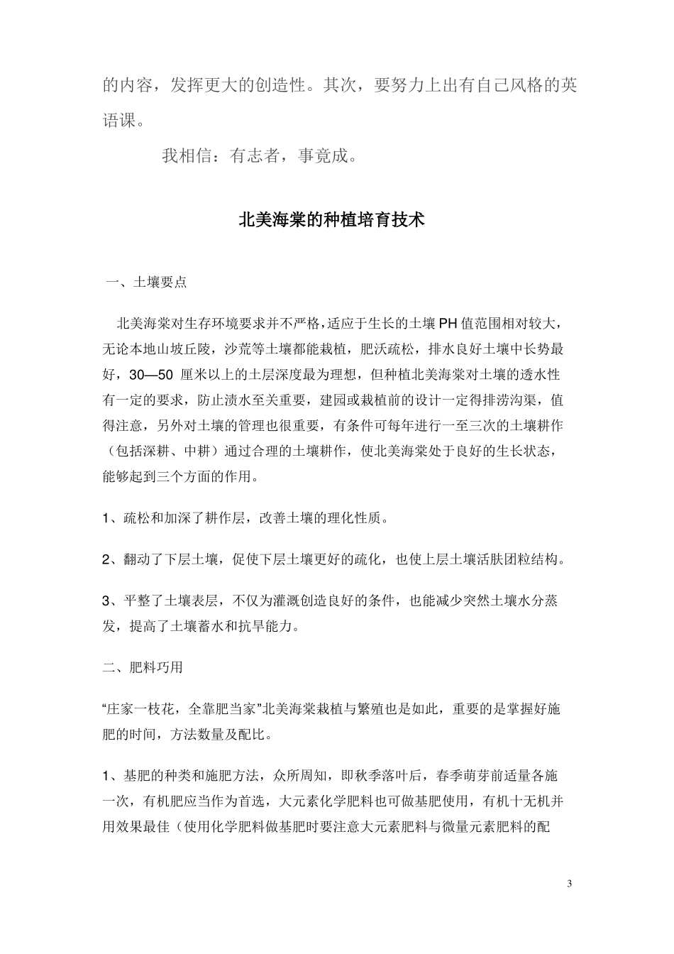 小学英语教师三年规划_第3页