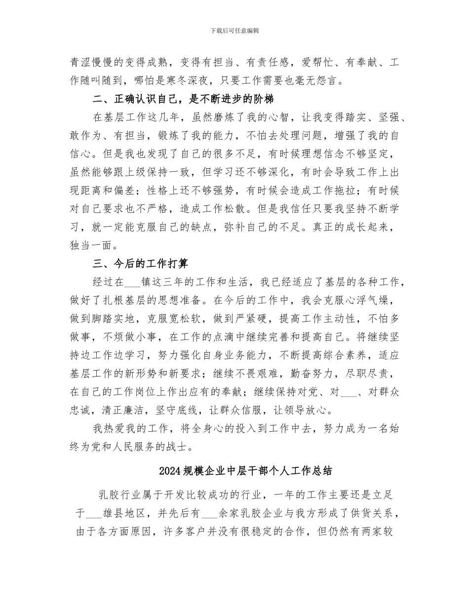 2024规建环办个人工作总结_第2页
