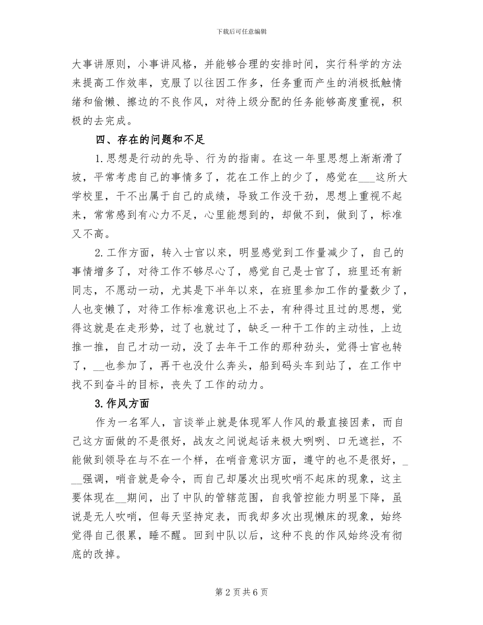 2024部队通信个人年终工作总结_第2页