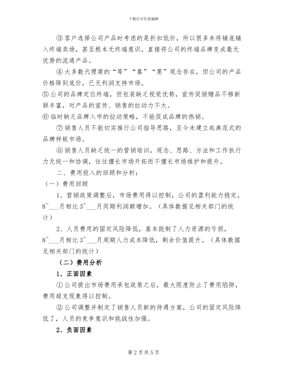 2024销售总监工作总结范文_第2页