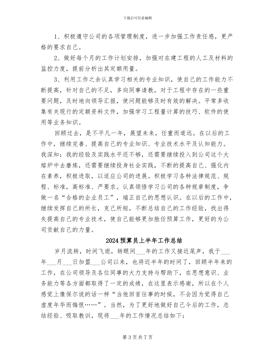 2024预算人员年度工作总结_第3页