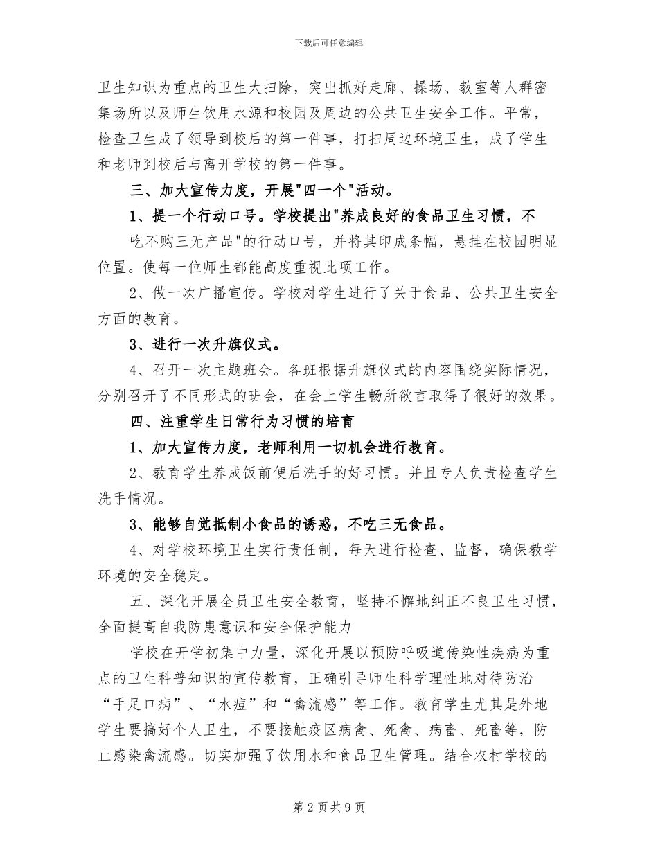 2024食品安全检查总结_第2页