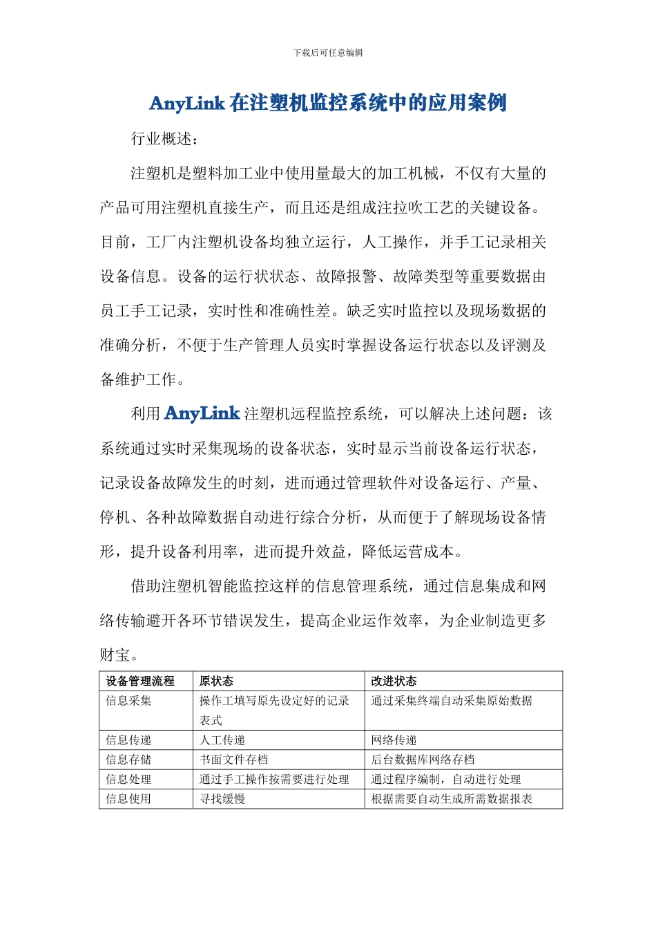AnyLink注塑机监控解决方案_第1页