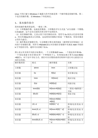 Linux基本反汇编结构与GDB入门