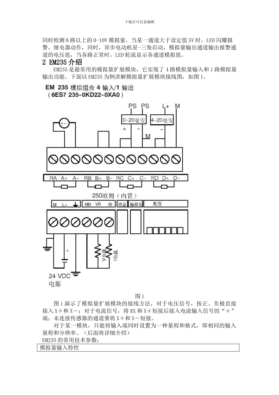 PLC基于可编程控制器的模拟量输入输出与电机监控装置_第2页