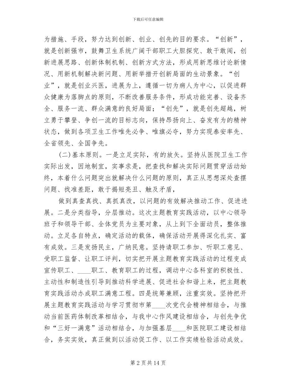 中学开展“三创”活动实施方案范文_第2页