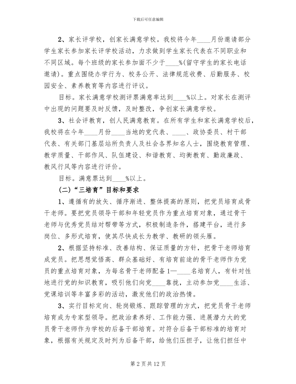 中学开展“三创”活动实施方案范本_第2页