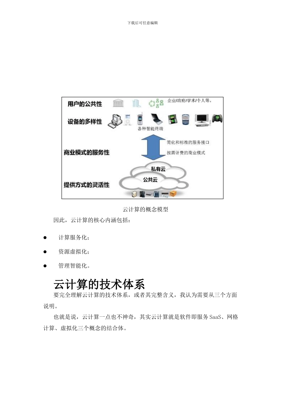云计算=SaaS 网格计算 虚拟化_第2页