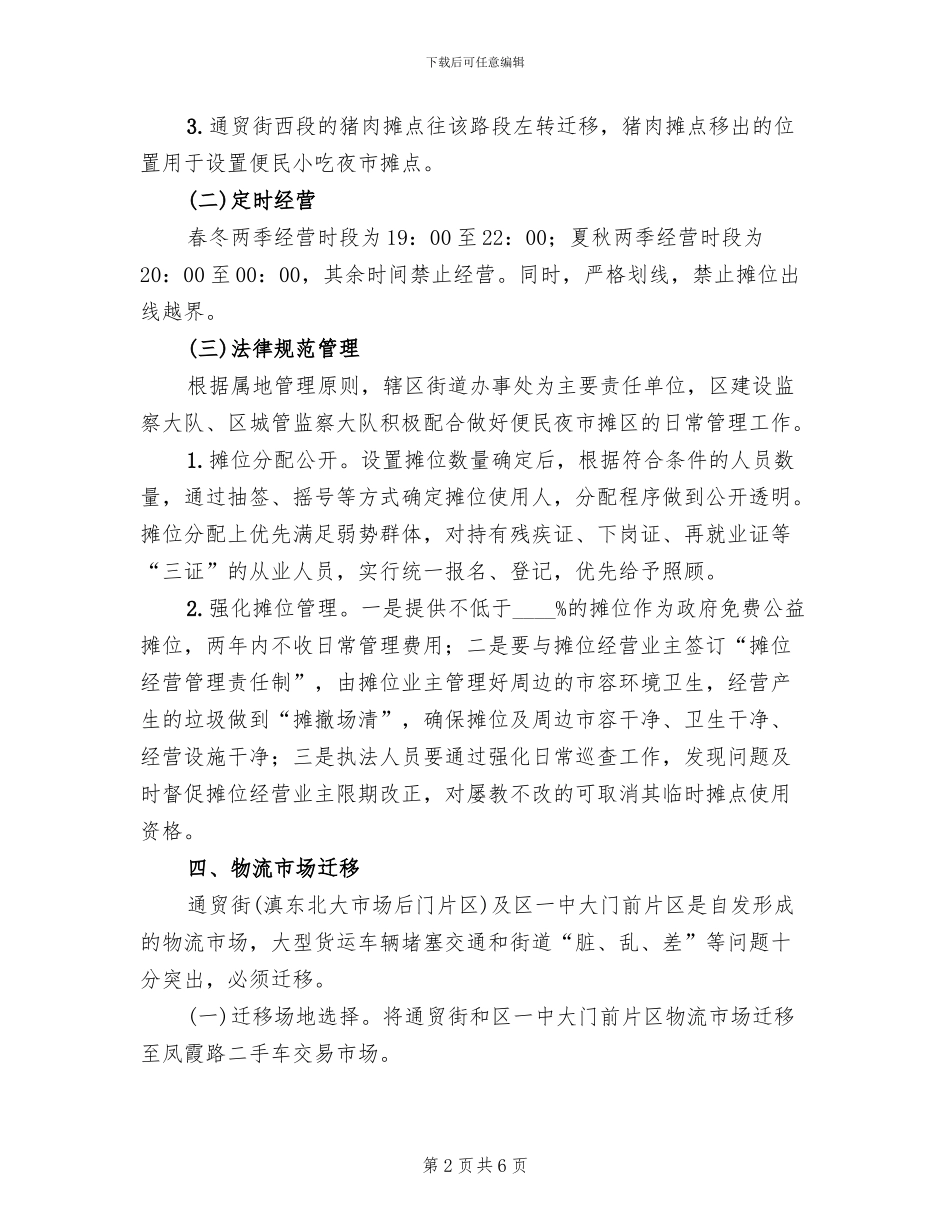 便民摊区设置工作方案_第2页