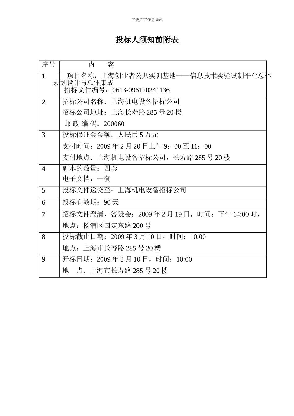 信息技术实验试制平台招标文件_第2页