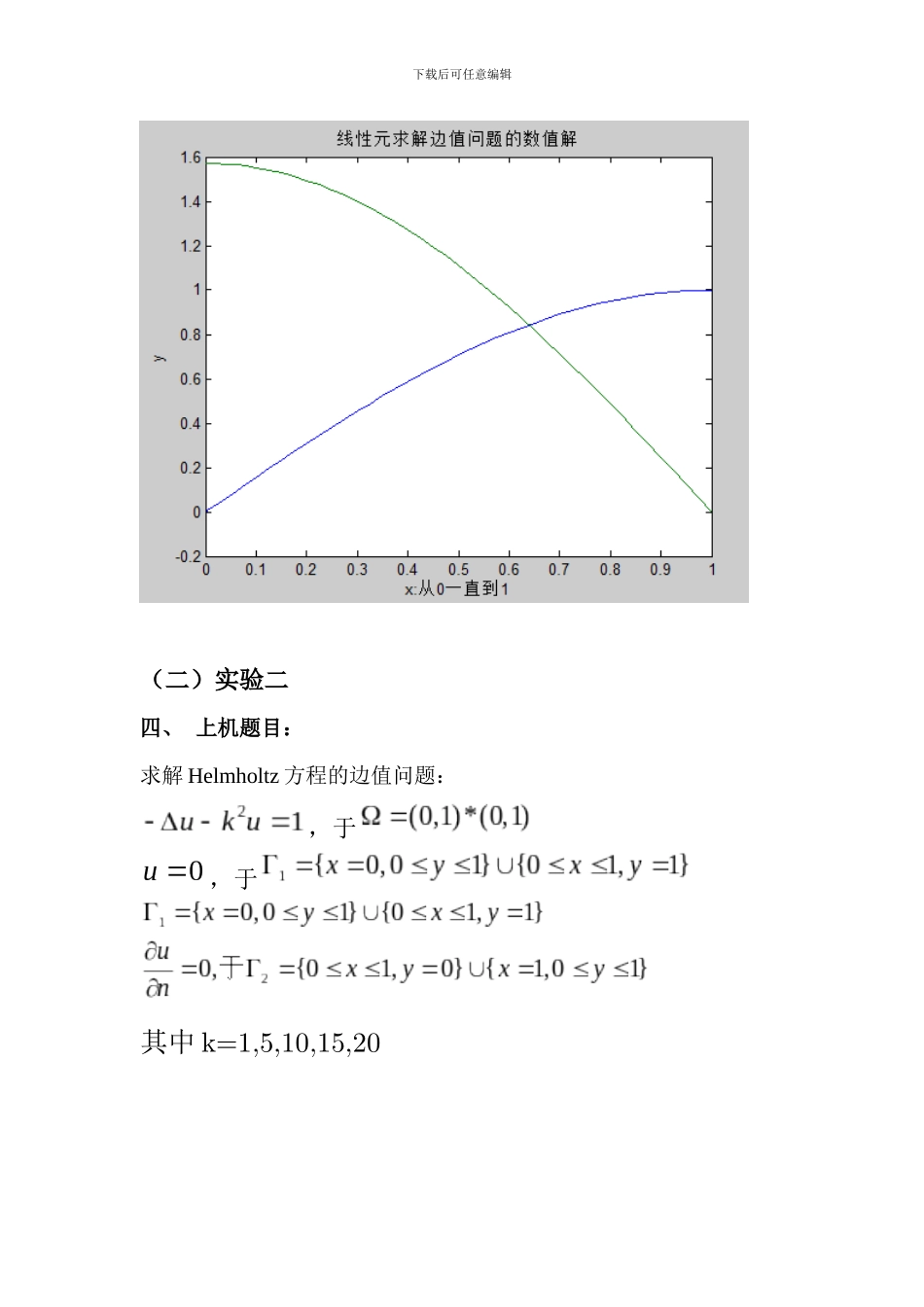 偏微分方程数值解实验报告_第3页