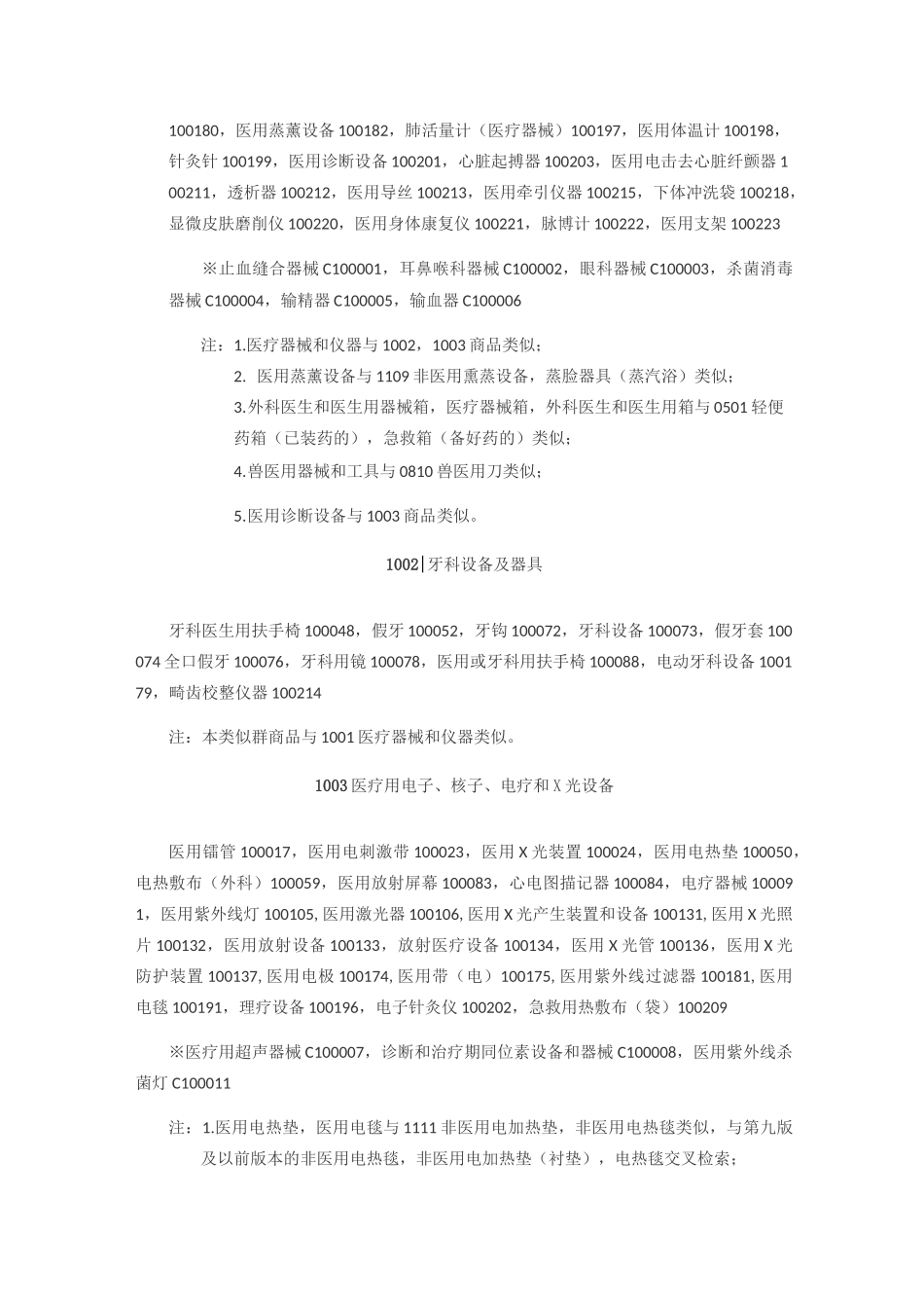 商标分类第10类_第2页