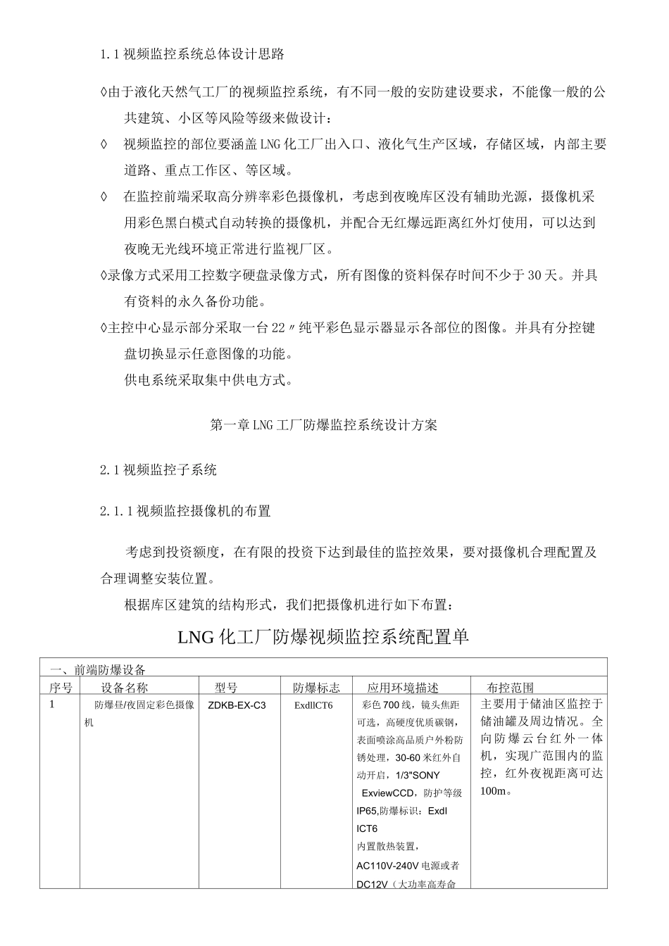 工厂防爆视频监控方案_第1页