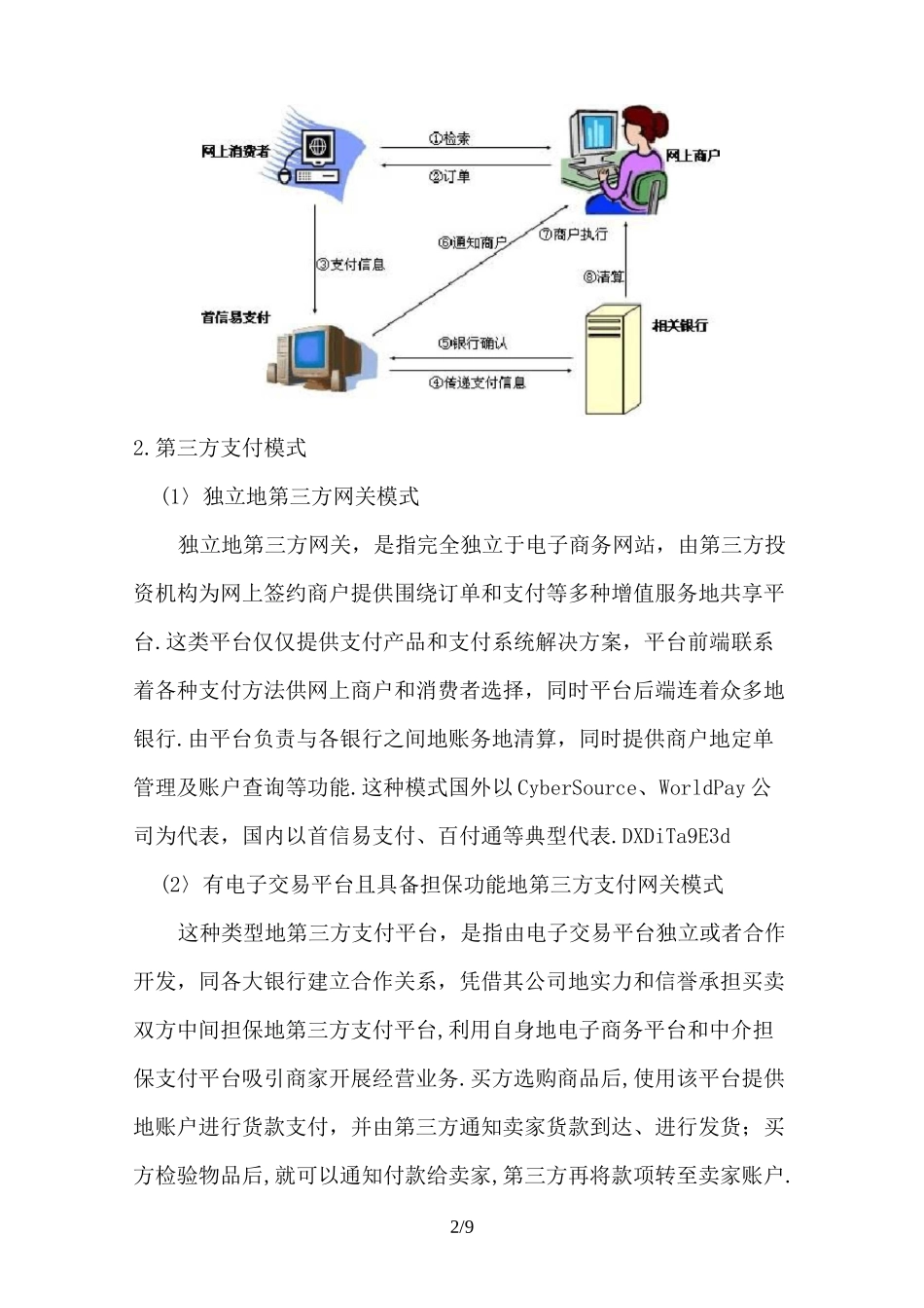 (完整版)我国第三方支付发展现状报告_第2页