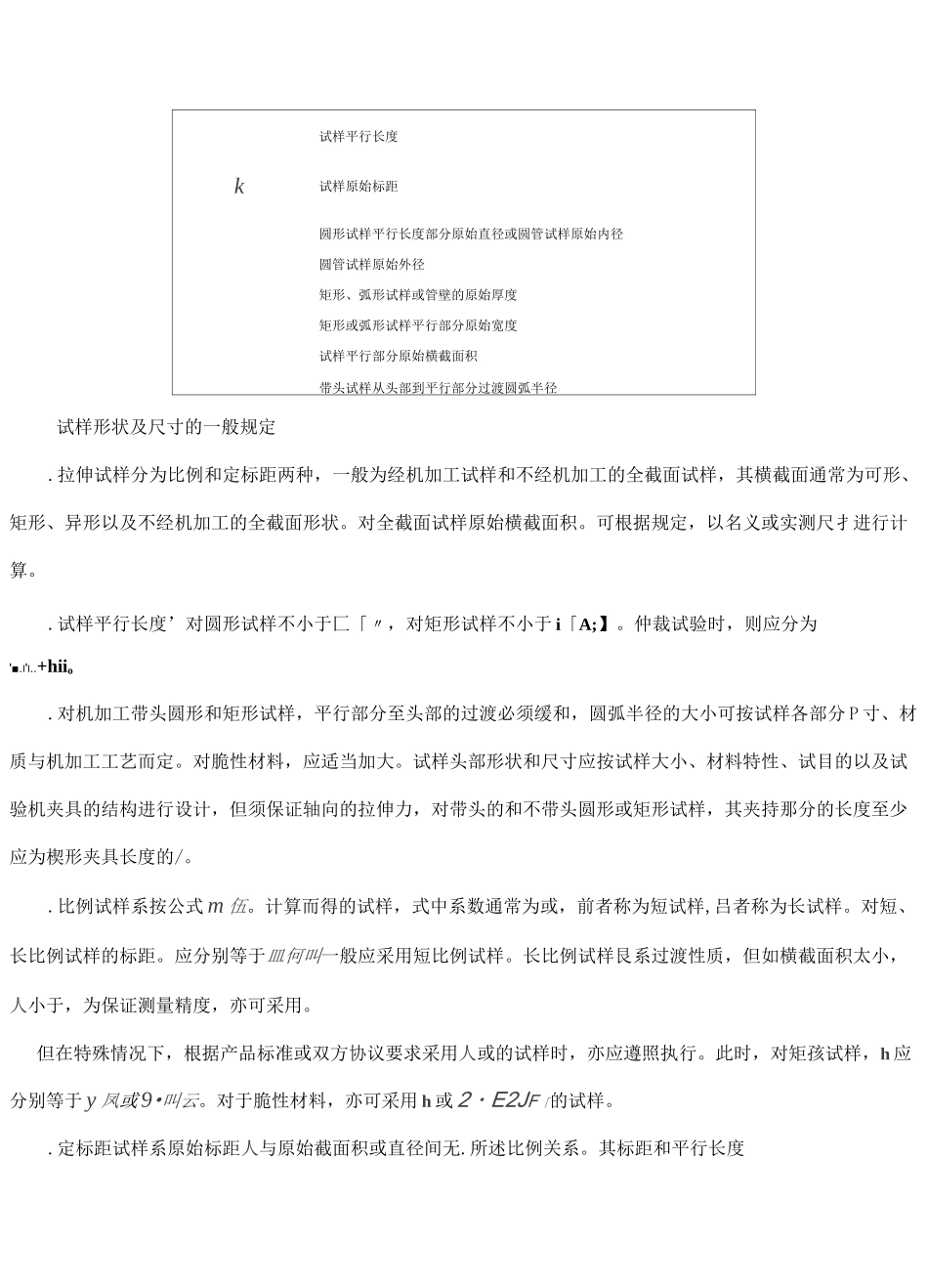 金属拉伸试验试样 GB 6397-86_第2页