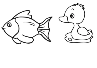 小班简单涂色汇总