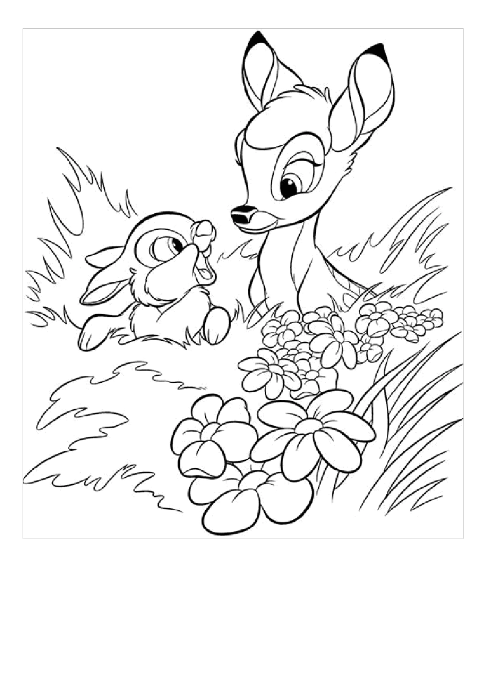 少儿填色画A4打印_第1页