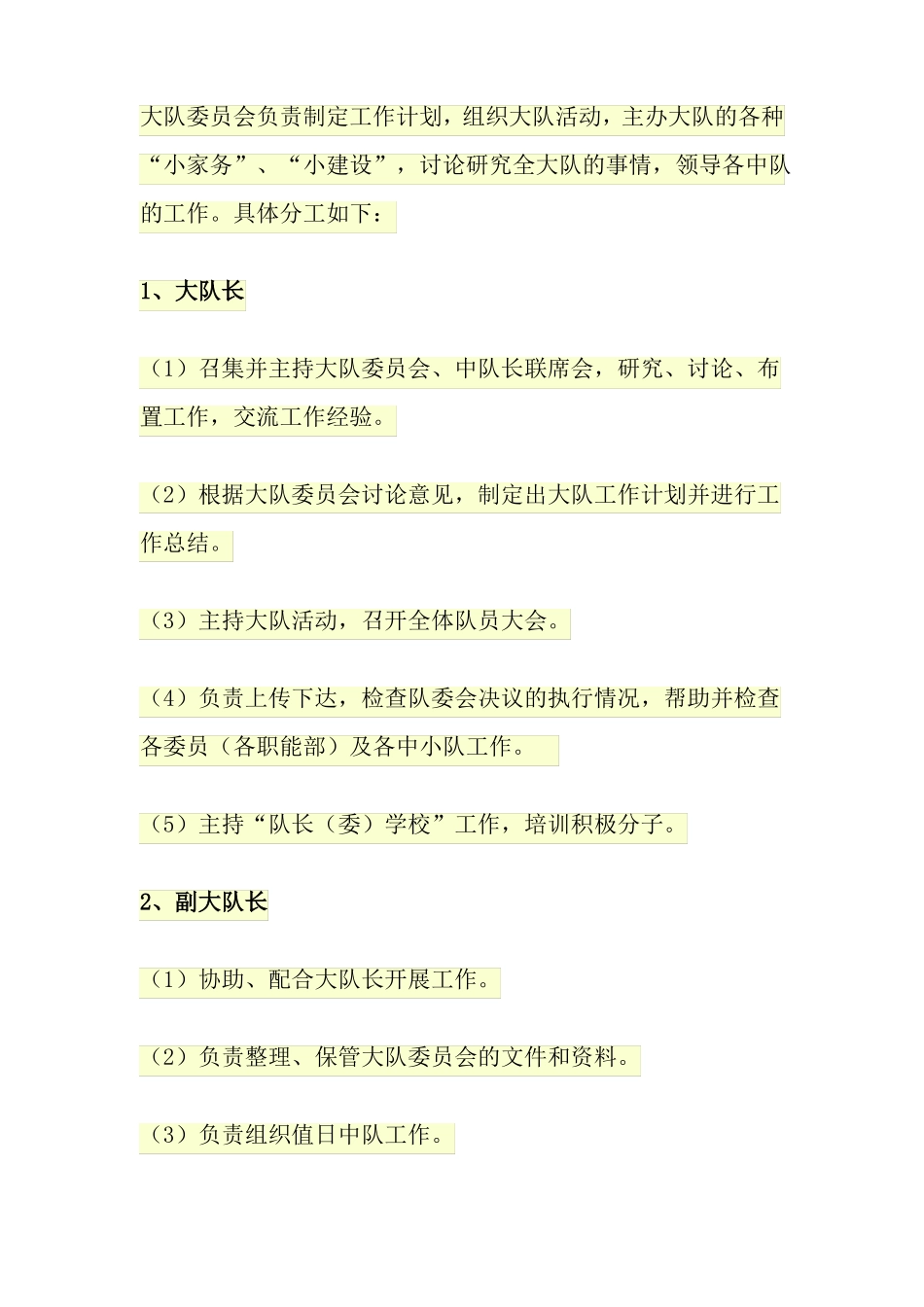 少先队干部的设置和职责分工_第3页