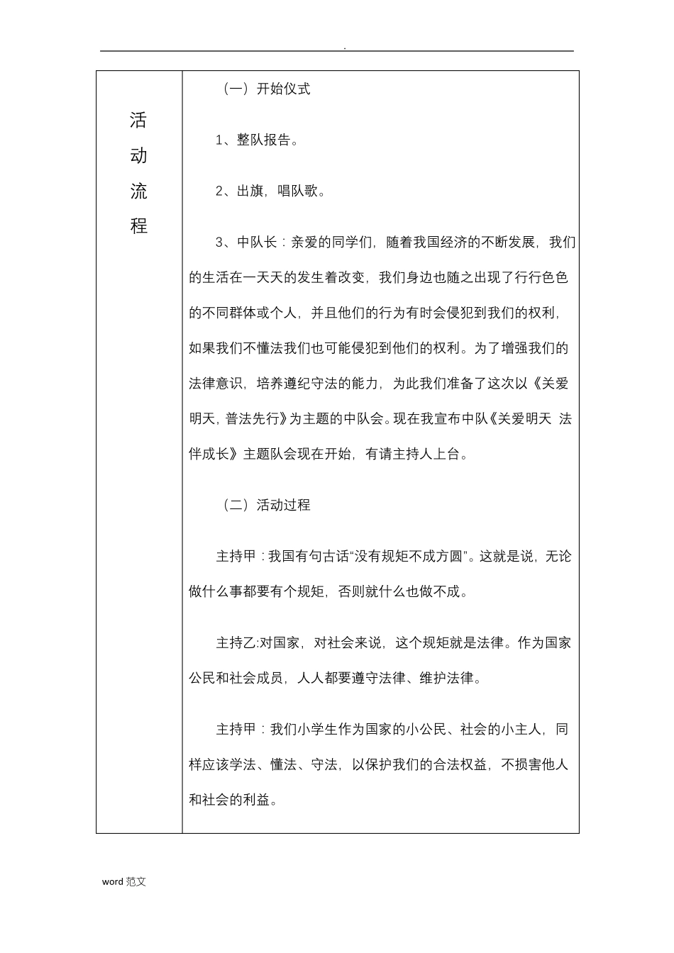 少先队活动课活动及方案_第2页