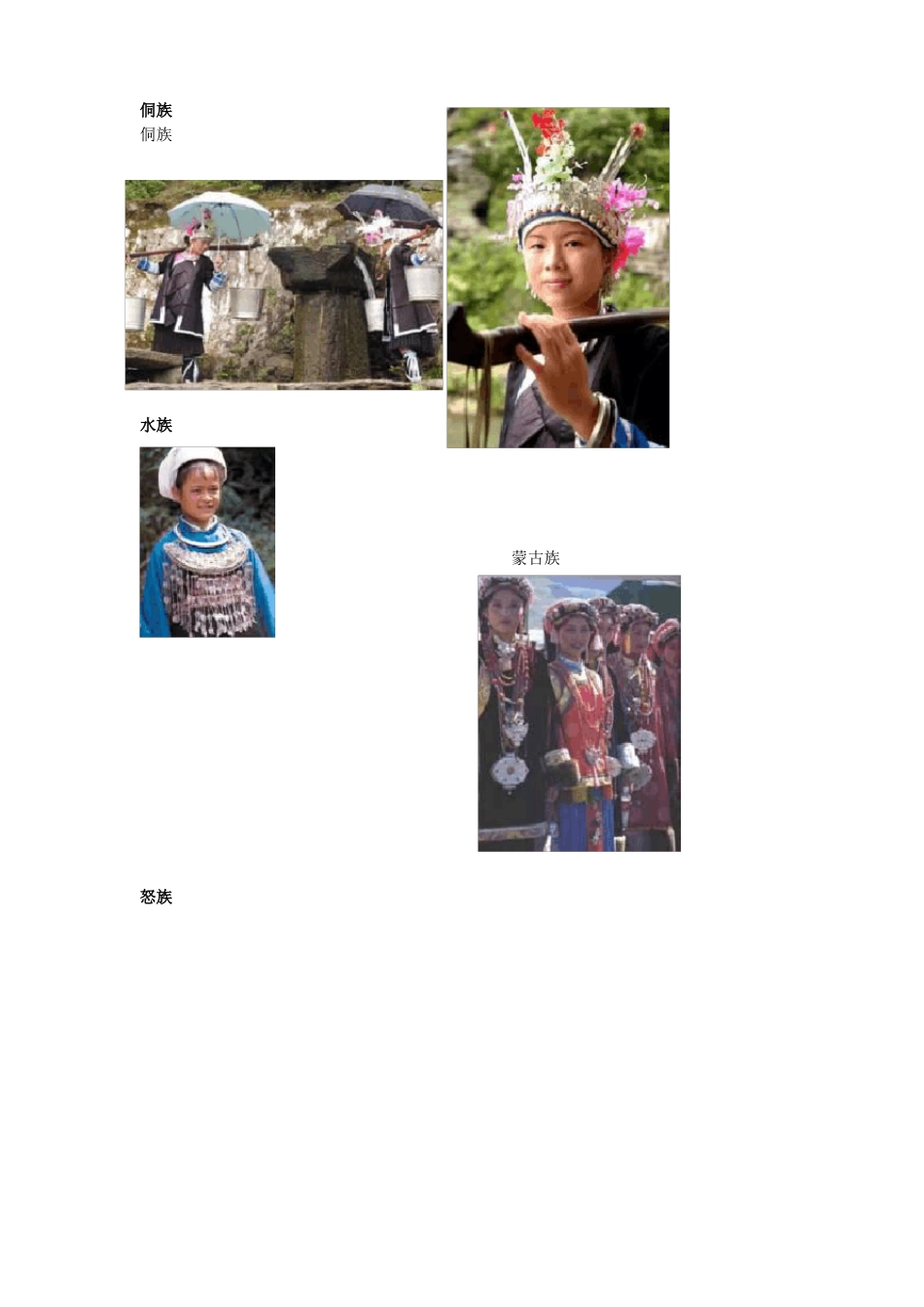 少数民族图片_第3页