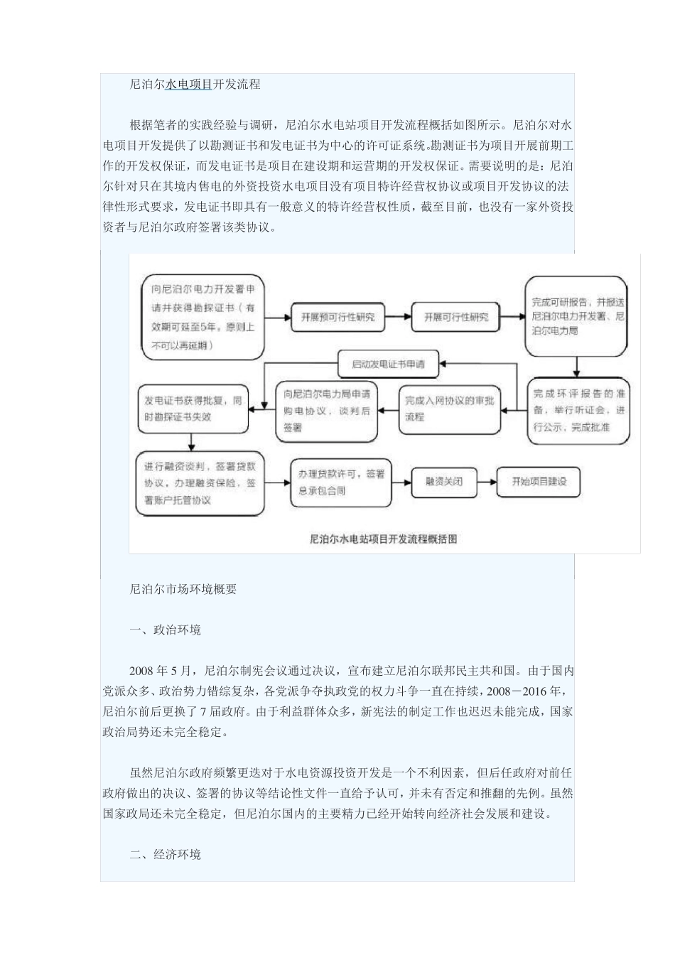 尼泊尔水电项目开发_第1页