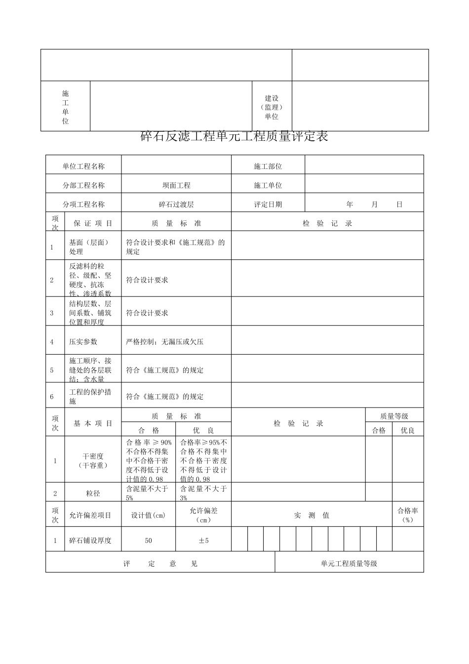 尾矿库质量验收表格_第3页