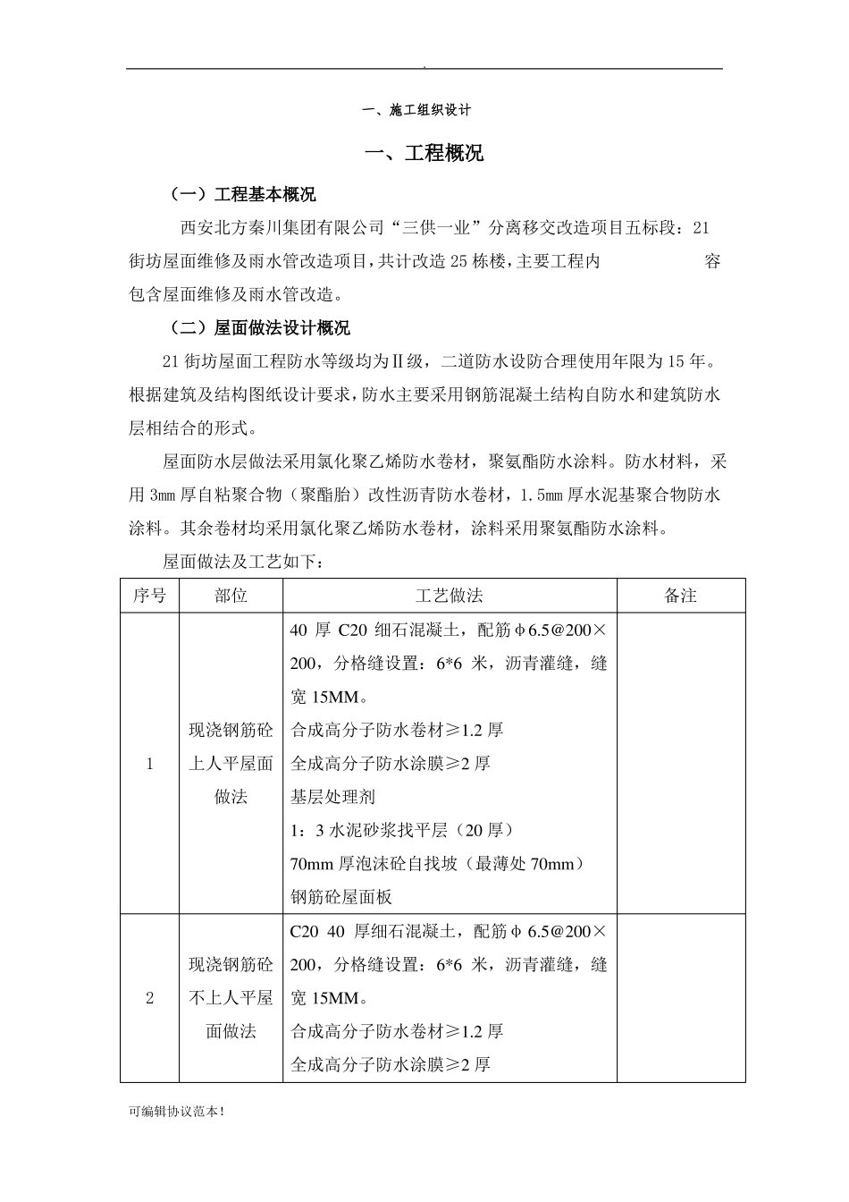 屋面防水工程施工方案范本_第3页