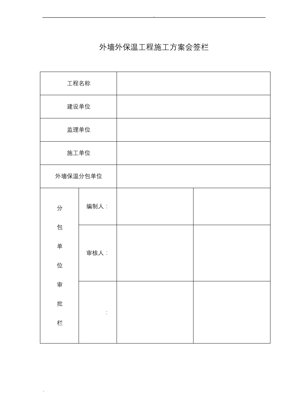 岩棉板外墙保温施工组织设计_第1页