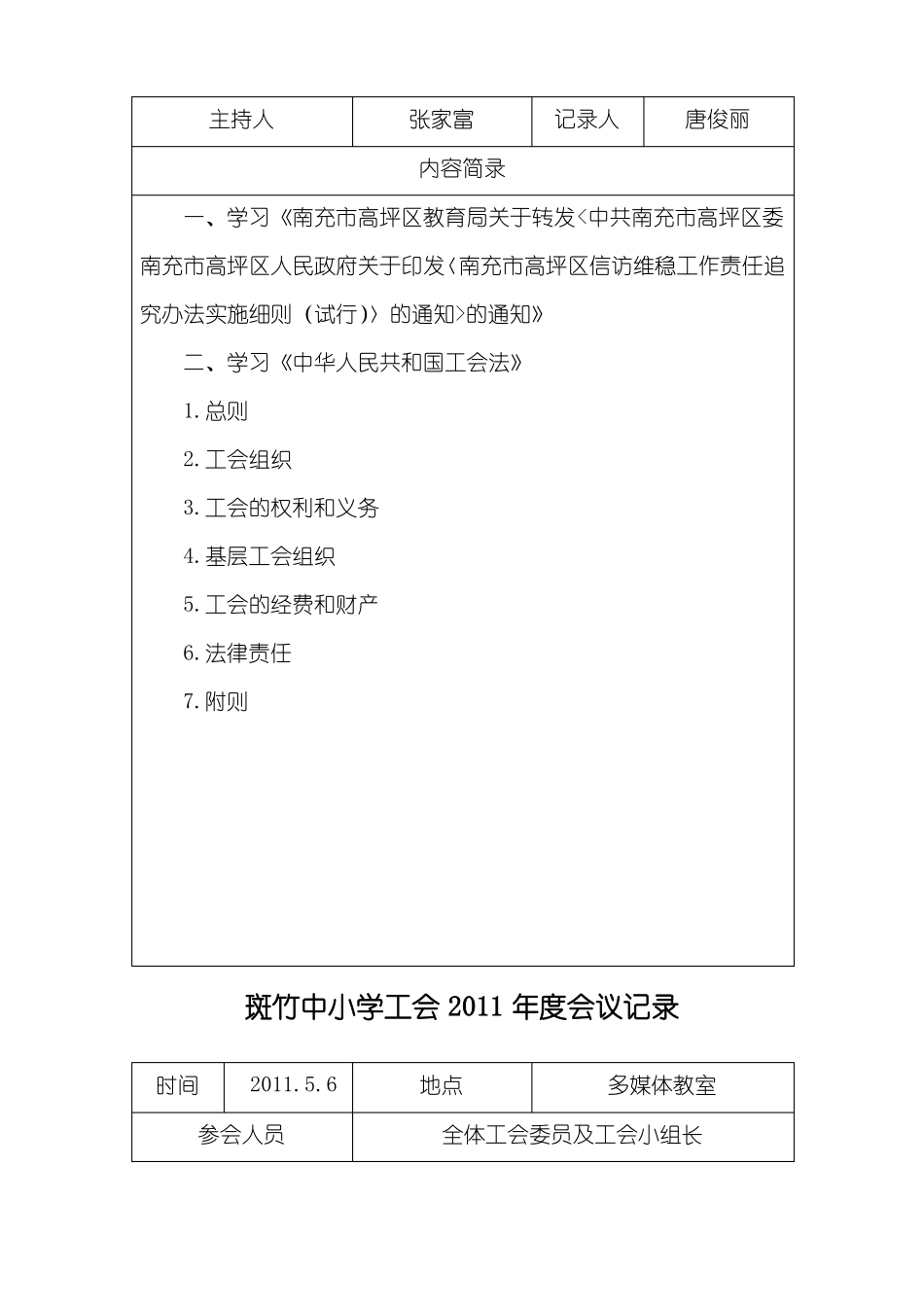 工会会议记录_第3页