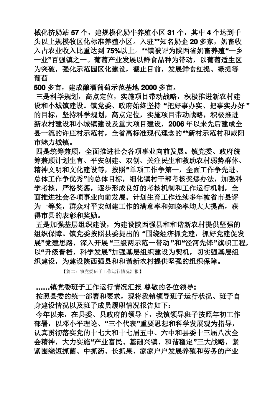 工作汇报之班子运行情况汇报_第3页