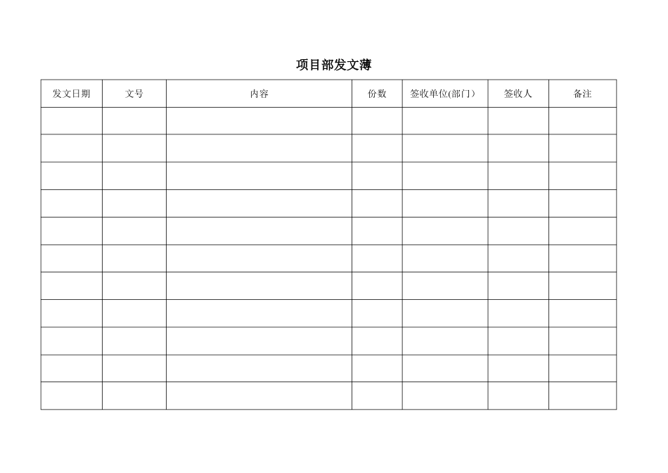 工程发文薄【范本模板】_第2页