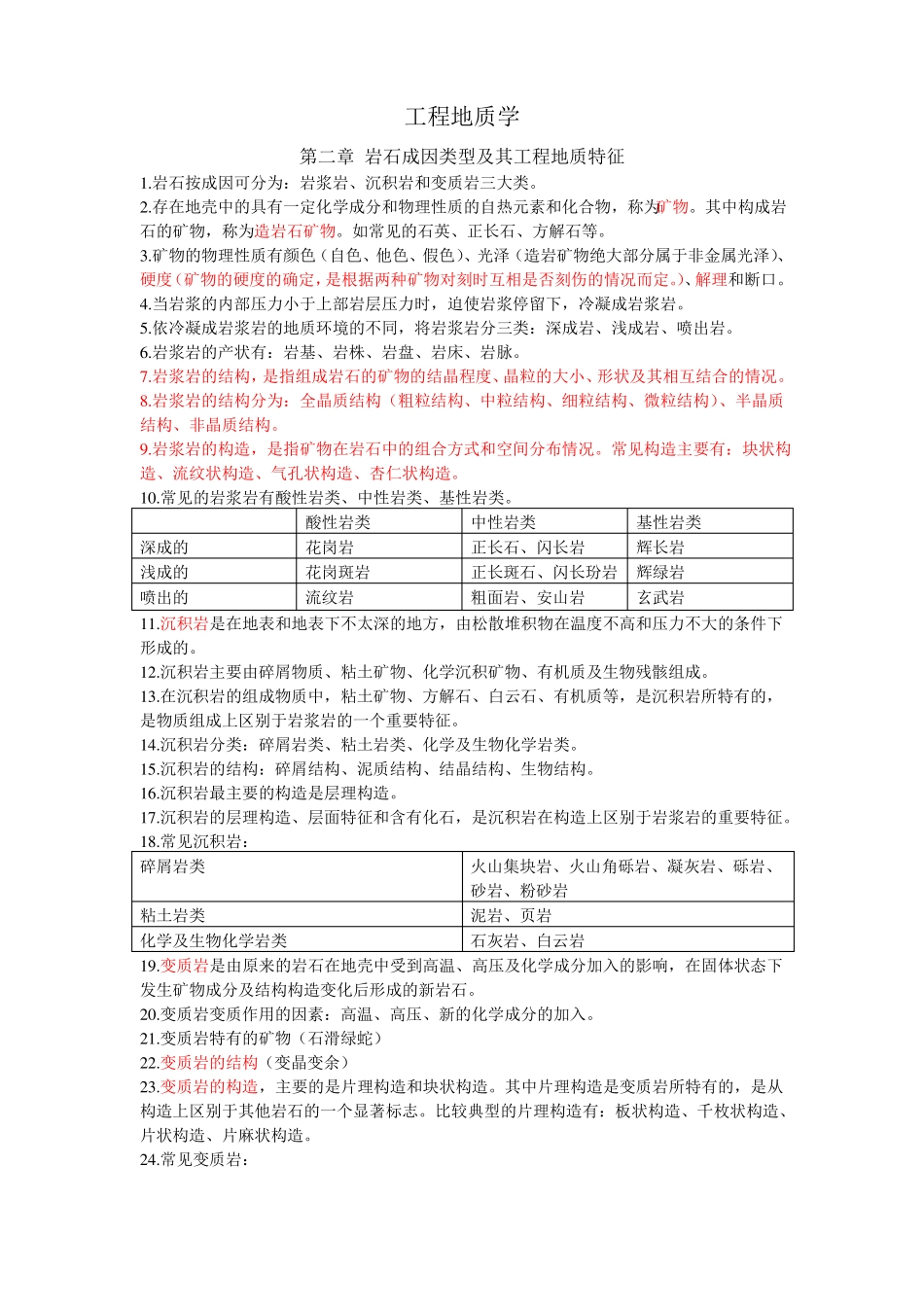 工程地质学复习资料整理_第1页