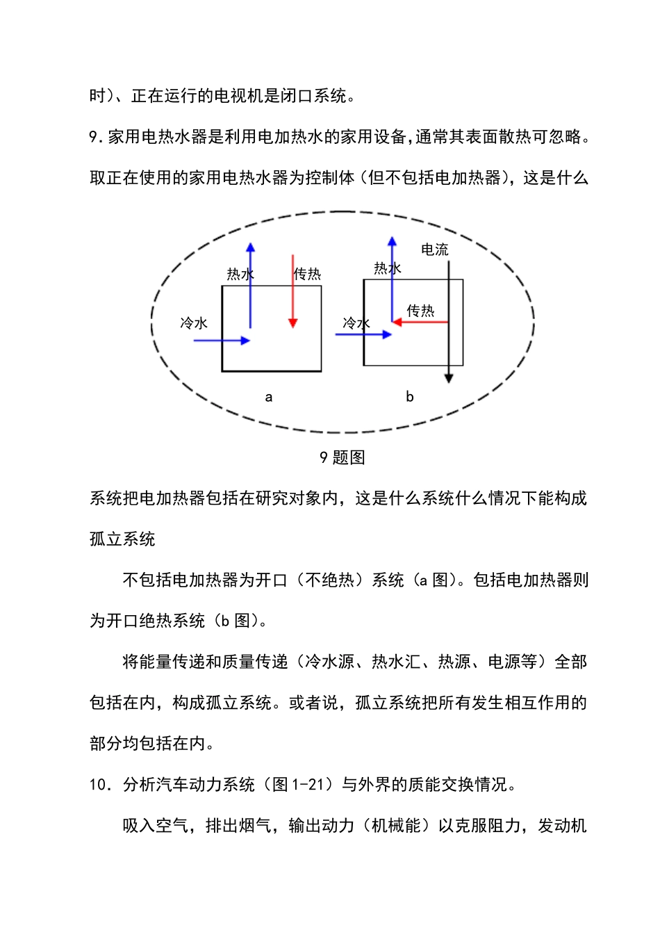 工程热力学课后思考题答案沈维道_童钧耕主编_第3页