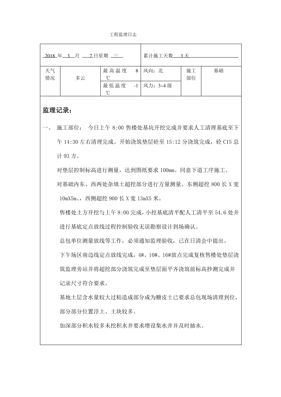 工程监理日记_第2页
