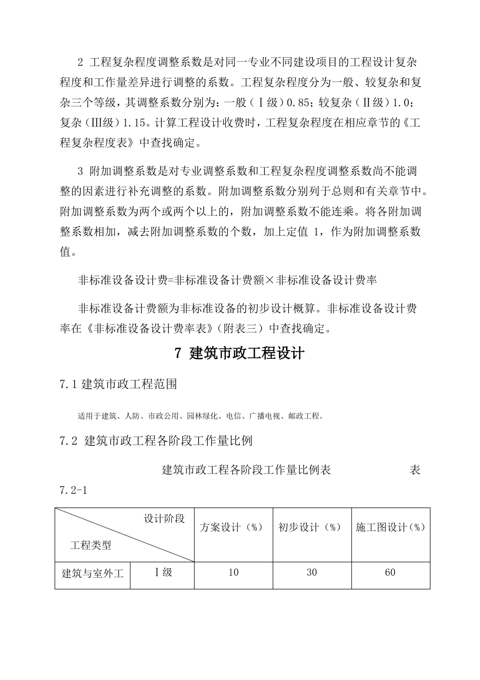 工程设计收费标准_第3页