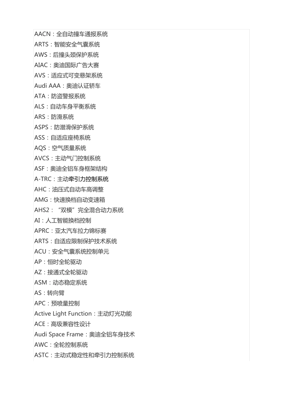 常用汽车系统缩写_第2页