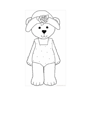 常见涂色画打印多张图