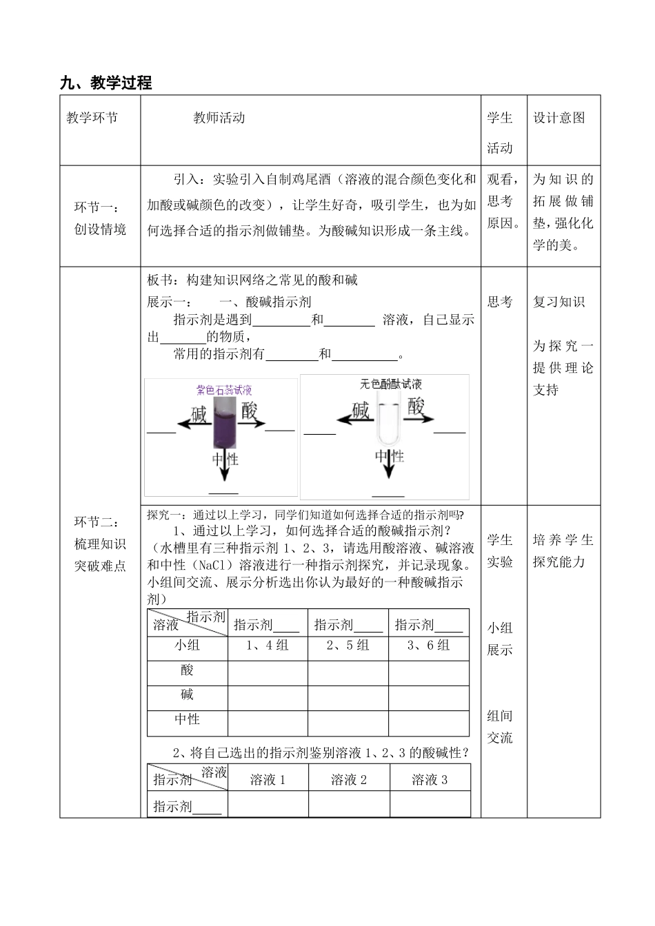 常见的酸和碱复习课教学设计_第3页