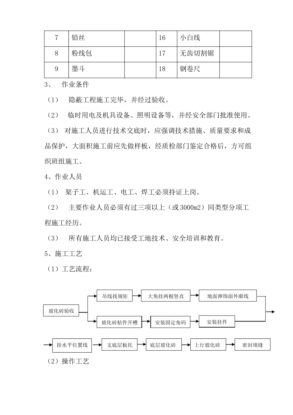 干挂墙砖施工工艺_第2页