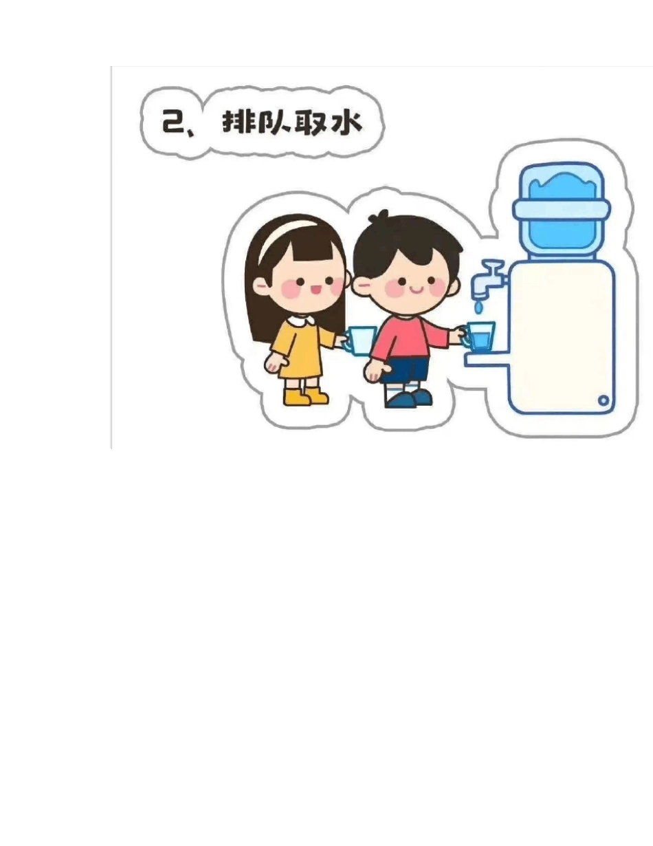 幼儿园喝水区创设墙面图片_第2页