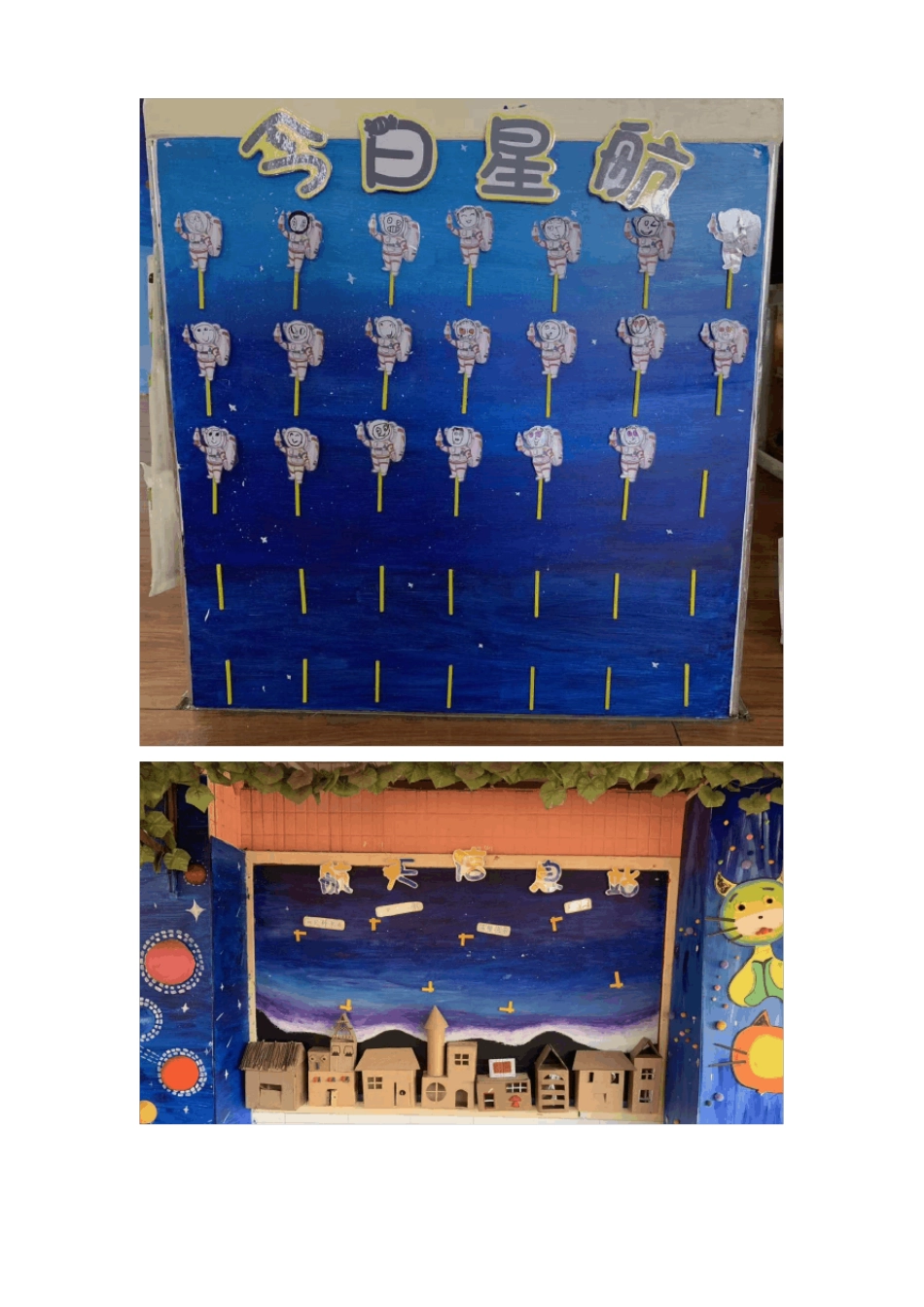 幼儿园宇宙太空主题系列环创_第3页