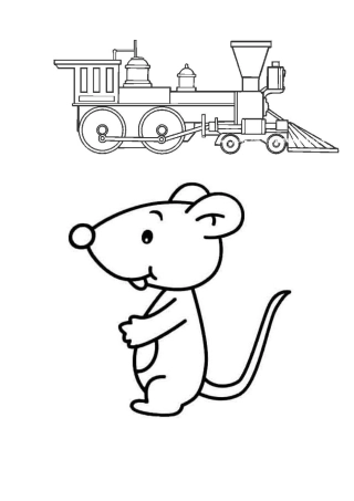 幼儿园实用40涂色简笔画