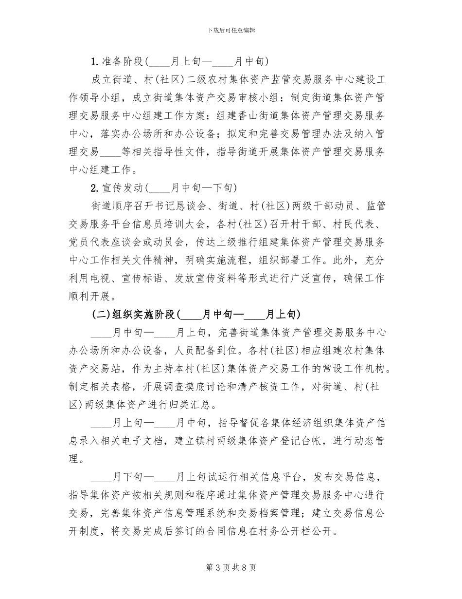 农村集体资产监管平台建设方案范文_第3页