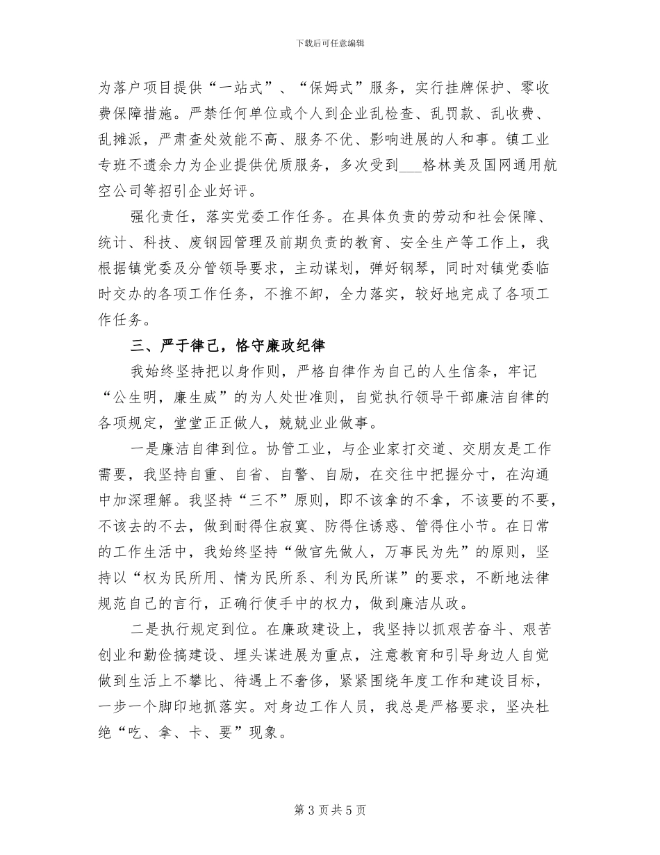 副镇长2024年个人总结_第3页