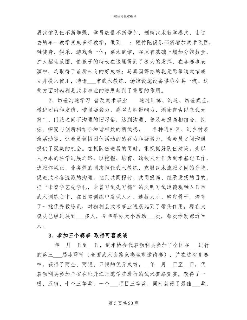 县武术协会2024年工作总结_第3页