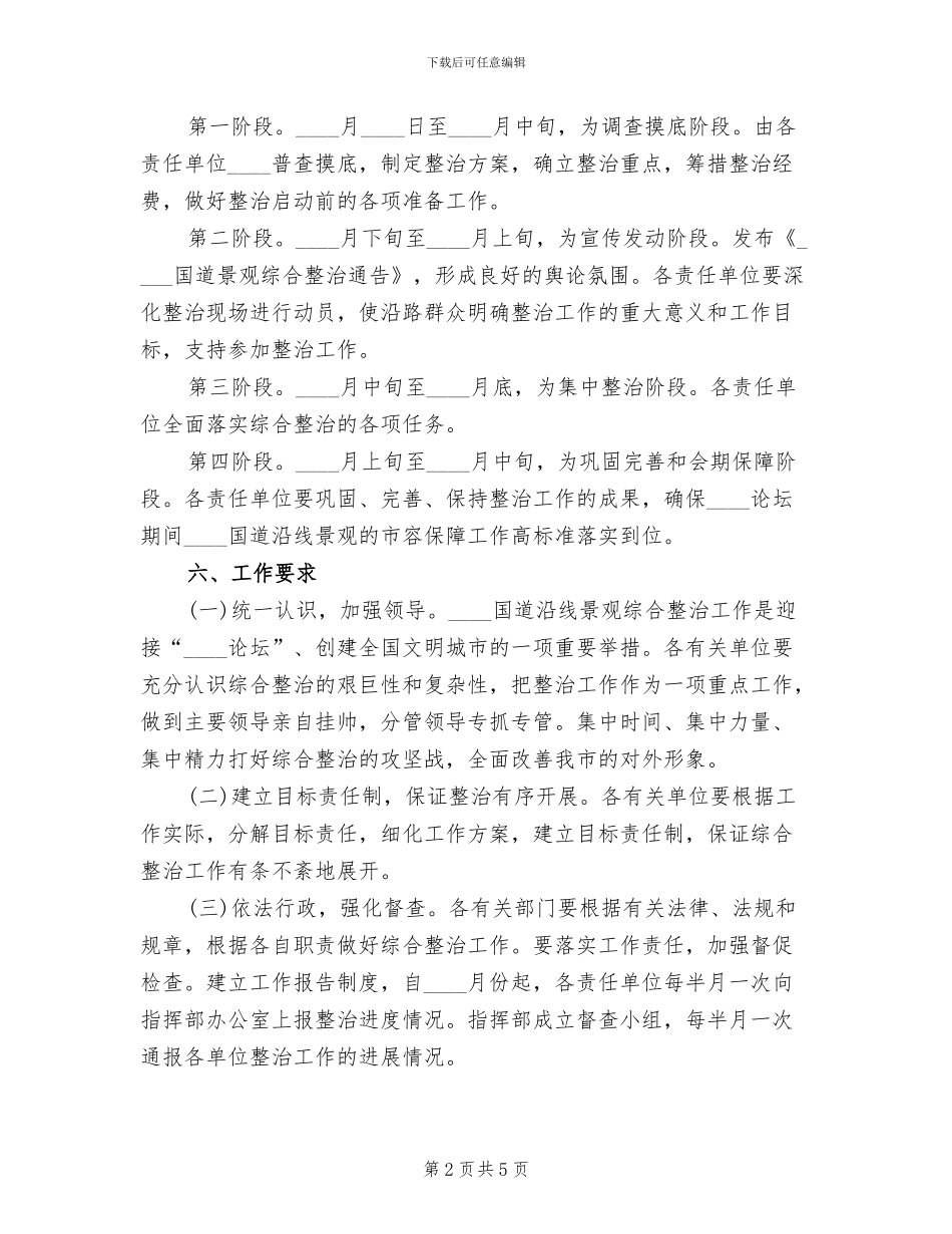 国道沿线景观整治活动方案_第2页