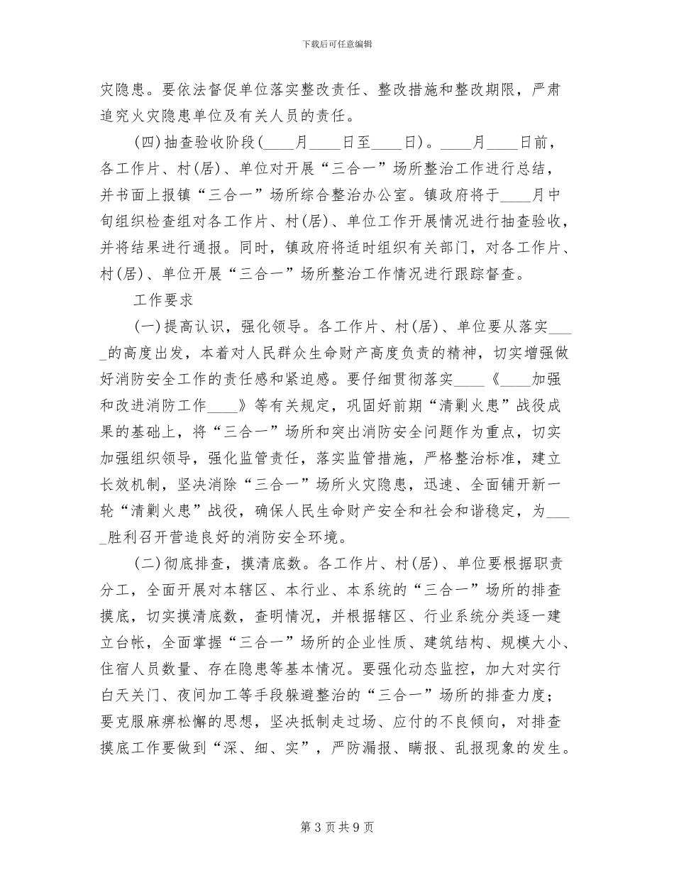 地方三合一场所治理方案_第3页