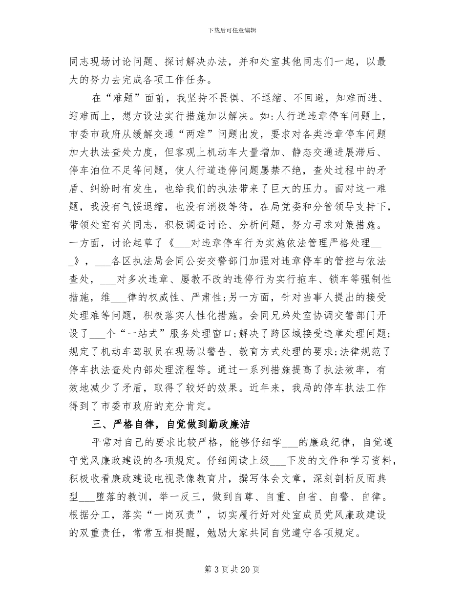 城管2024年终个人工作总结范文_第3页