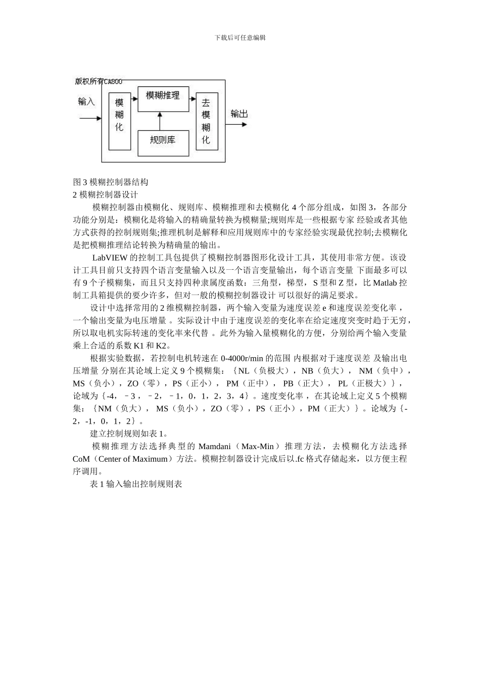 基于LabVIEW的直流电机模糊控制系统设计_第2页