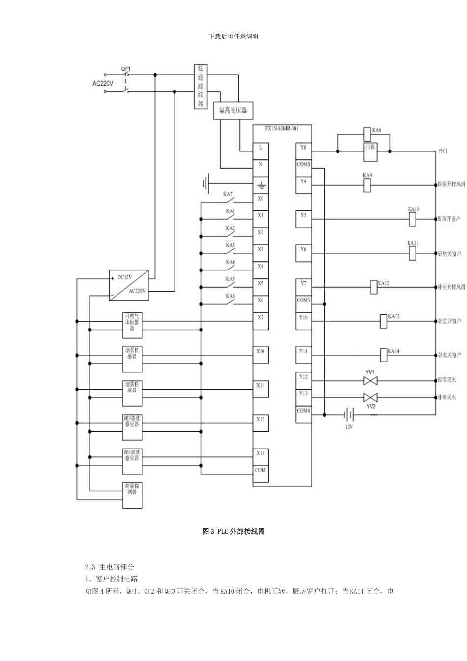 基于PLC的家居安防系统的设计_第3页